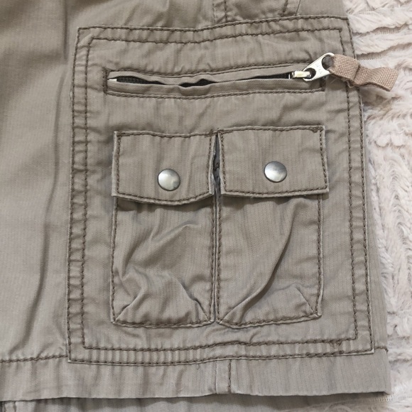 ESPRIT cargo utility skirt beige tan Size 6 - Picture 4 of 16